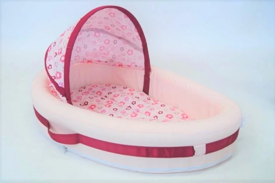 Amani Bebe - Raspberry Garden Travel Cosy Crib