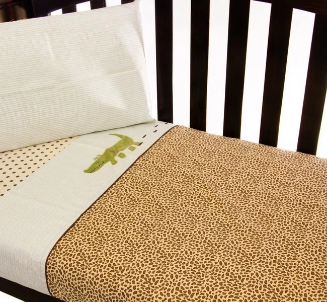 Amani Bebe - Wild Things 3 Pc Cot Sheet Set