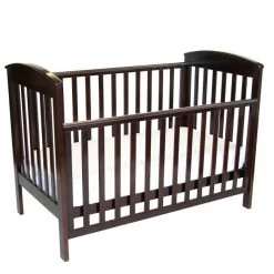 Babyhood Classic Curve Cot 4 In 1 - English Oak