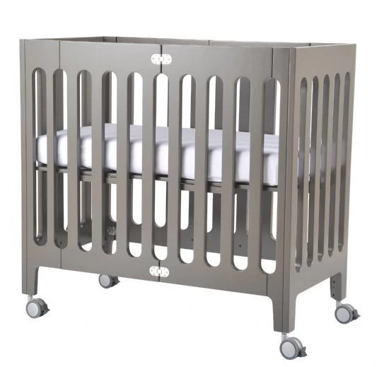 Bloom Alma Mini Crib Frost Grey