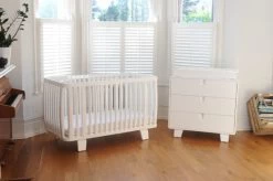 Bloom Retro Cot Coconut White