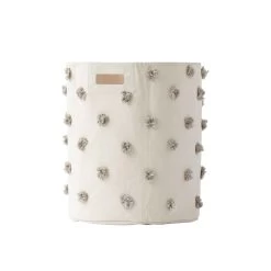 Pehr Designs - Pom Pom Hampers - Grey