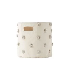 Pehr Designs - Pom Pom Bin - Grey
