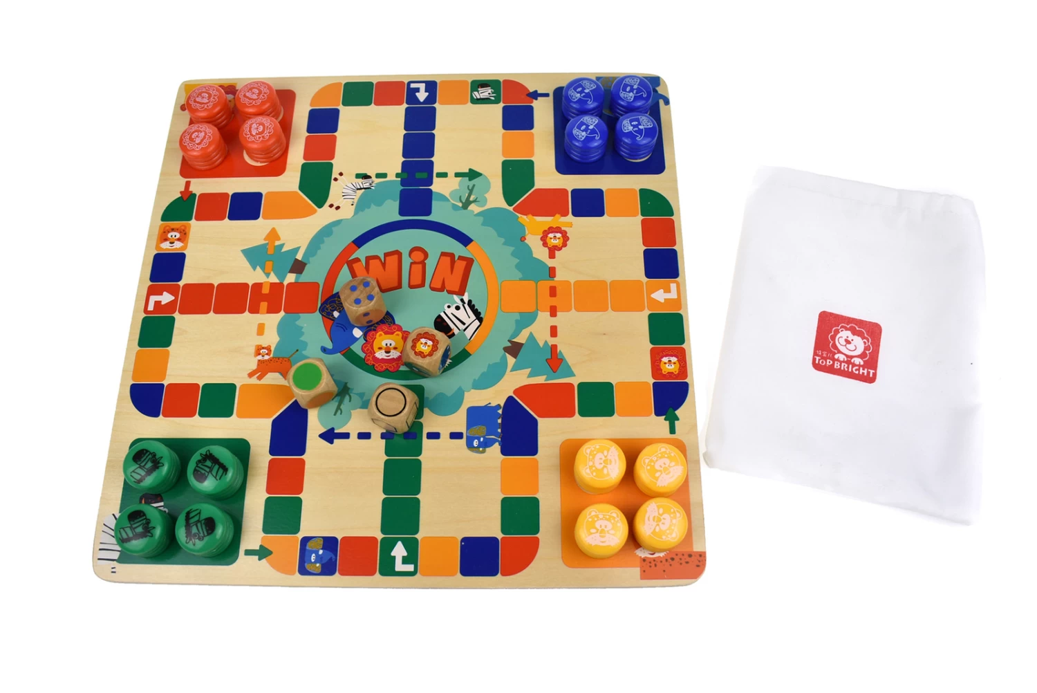 2 In 1 Animal Ludo Game - Image 2