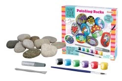 Kaper Kidz Pyo Painting Rocks Craft Kit