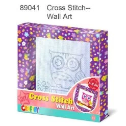 Cross Stitch Wall Art- Owl
