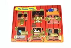 Kaper Kidz Latches Puzzle My Happy Farm