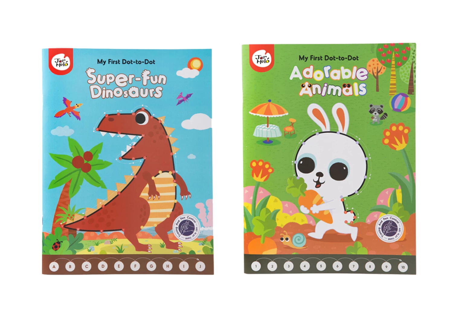 JarMelo My First Dot-To-Dot Drawing Book