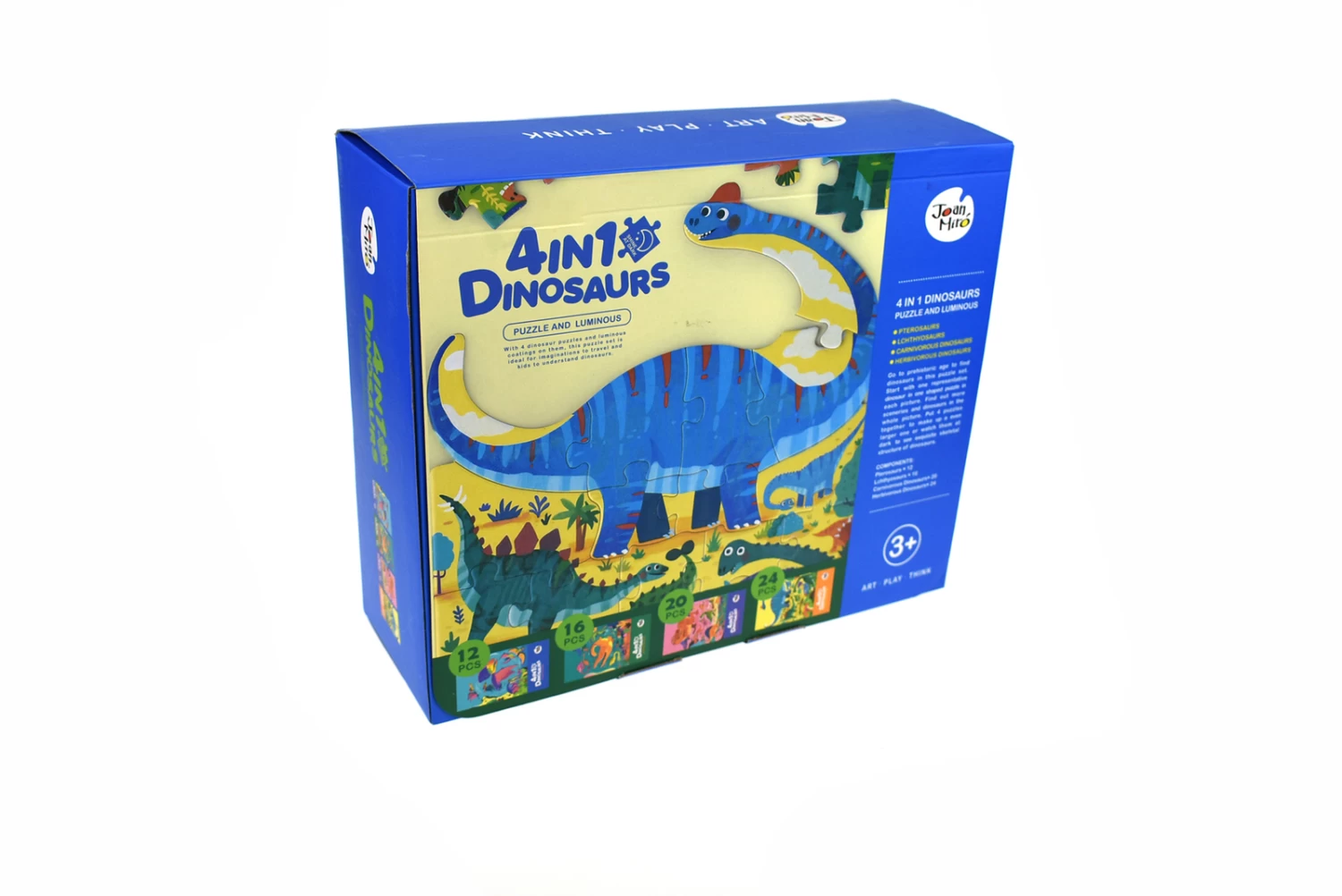 4 In 1 Dinosaurs Puzzle And Luminous - Image 3