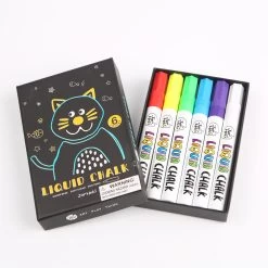 Jarmelo Liquid Chalk Markers -6 Colors