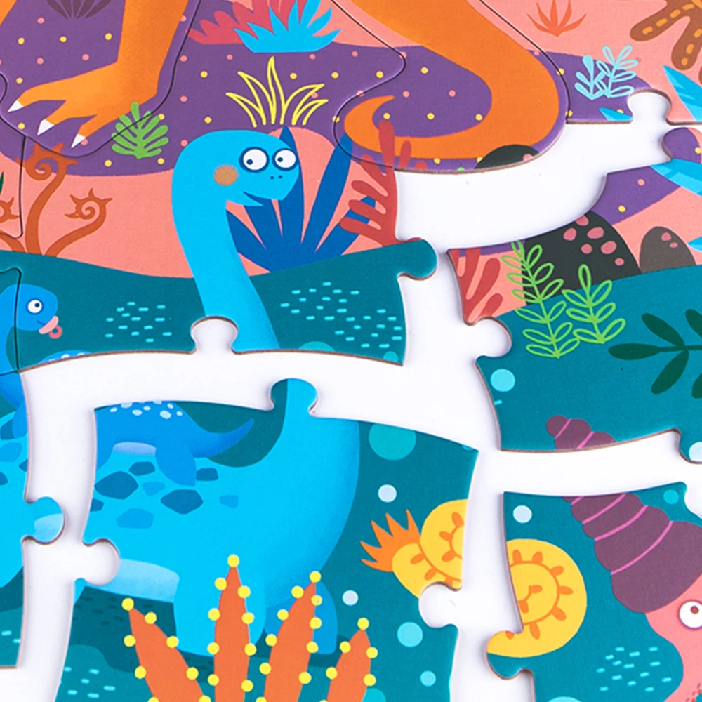 JarMelo Thematic Floor Puzzle Series - Dinosaur Paradise - Image 3