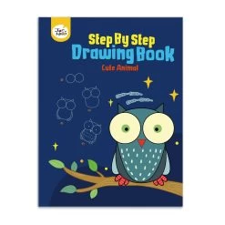 JarMelo Drawing Book-Cute Animal (Step By Step)