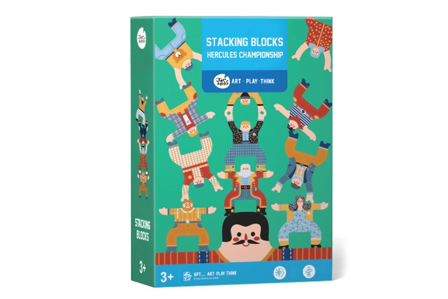 Jarmelo Stacking Blocks - Hercules Club - Image 2