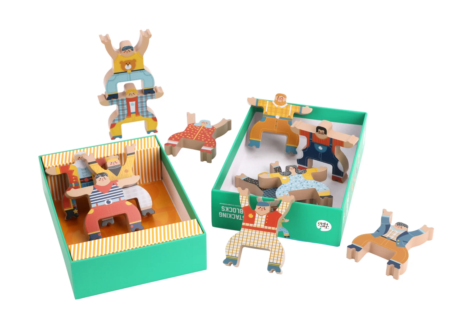 Jarmelo Stacking Blocks - Hercules Club - Image 3