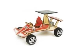 Tookyland Diy 3D Wooden Cars - Solar Racing Car Craft Kit