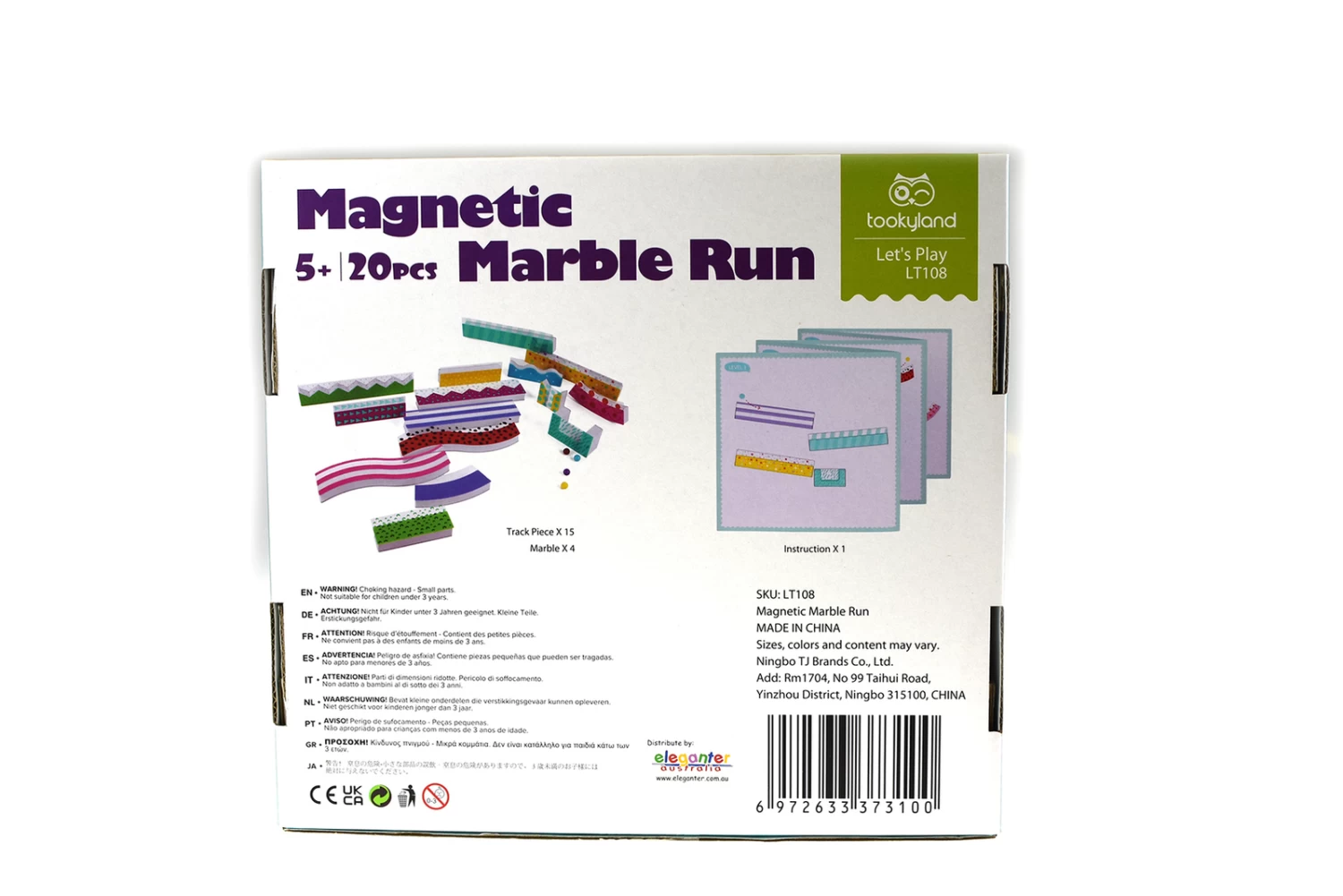Tookyland Magnetic Marble Run - Image 5