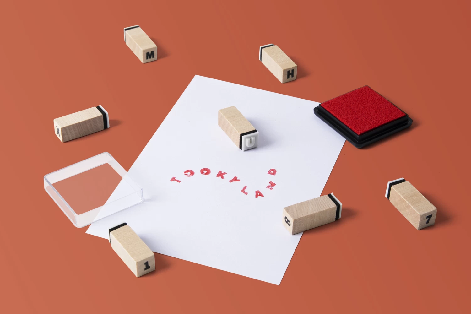 Tookyland Alphabet Stamp Set Craft Kit - Image 2