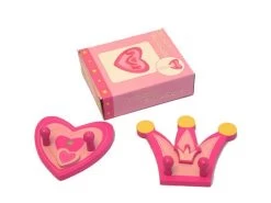 Crown Heart Hooks W Memo Clip