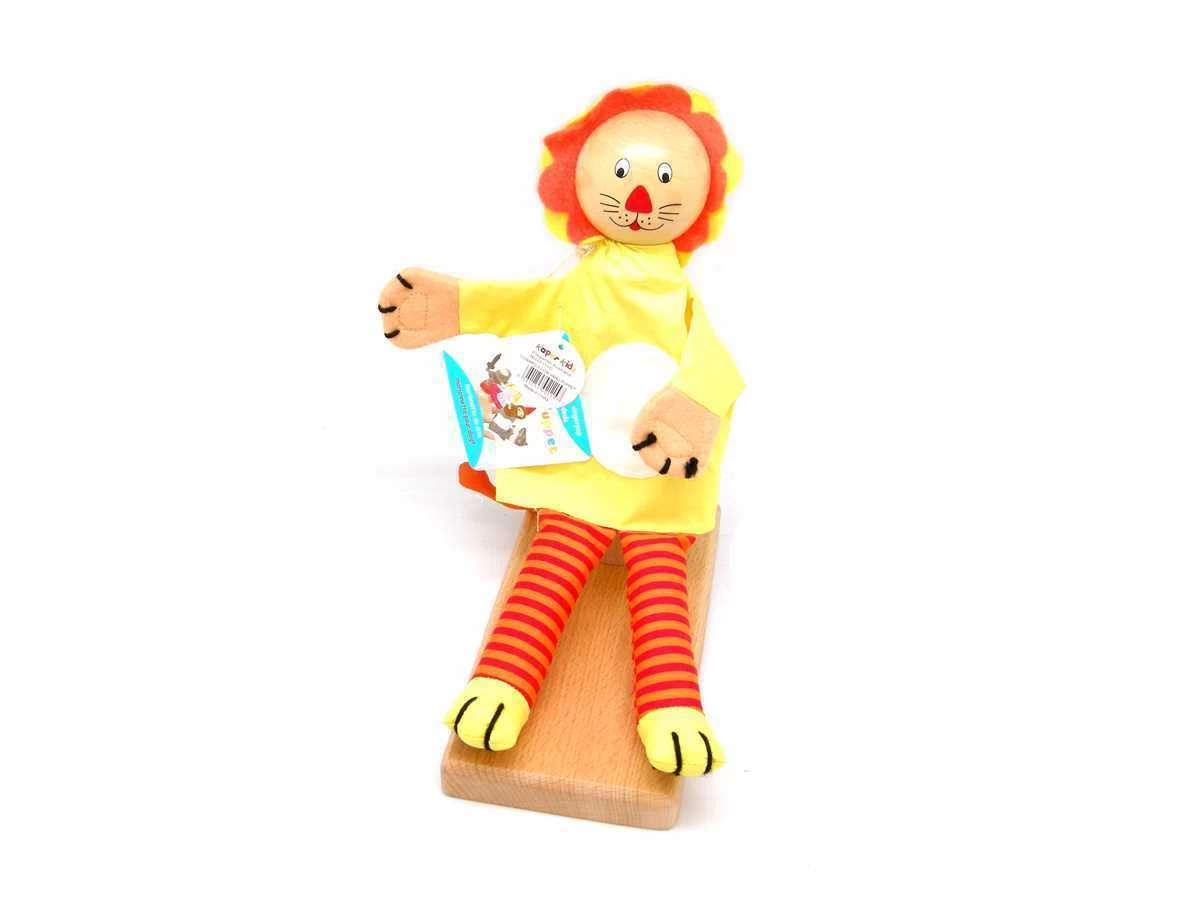 Kaper Kidz Cowardly Lion Hand Puppet