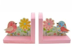 Wooden Bird Bookend