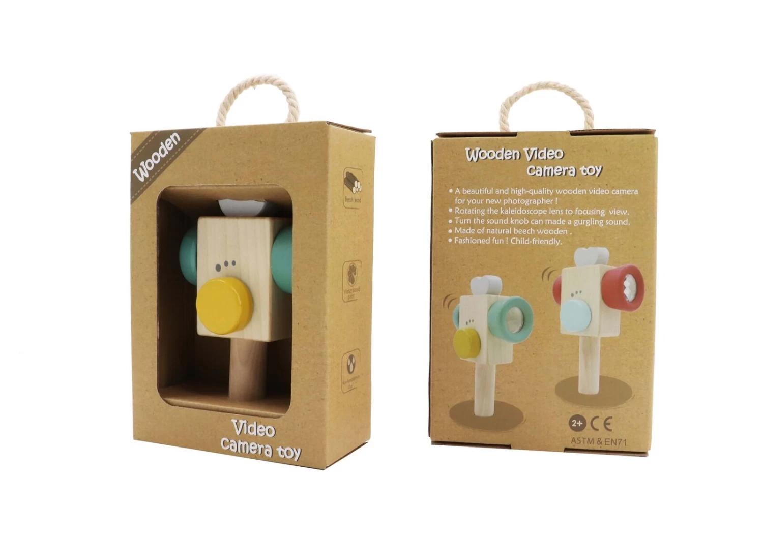 Calm & Breezy Calm & Breezy Wooden Video Recorder Prism Red - Image 4