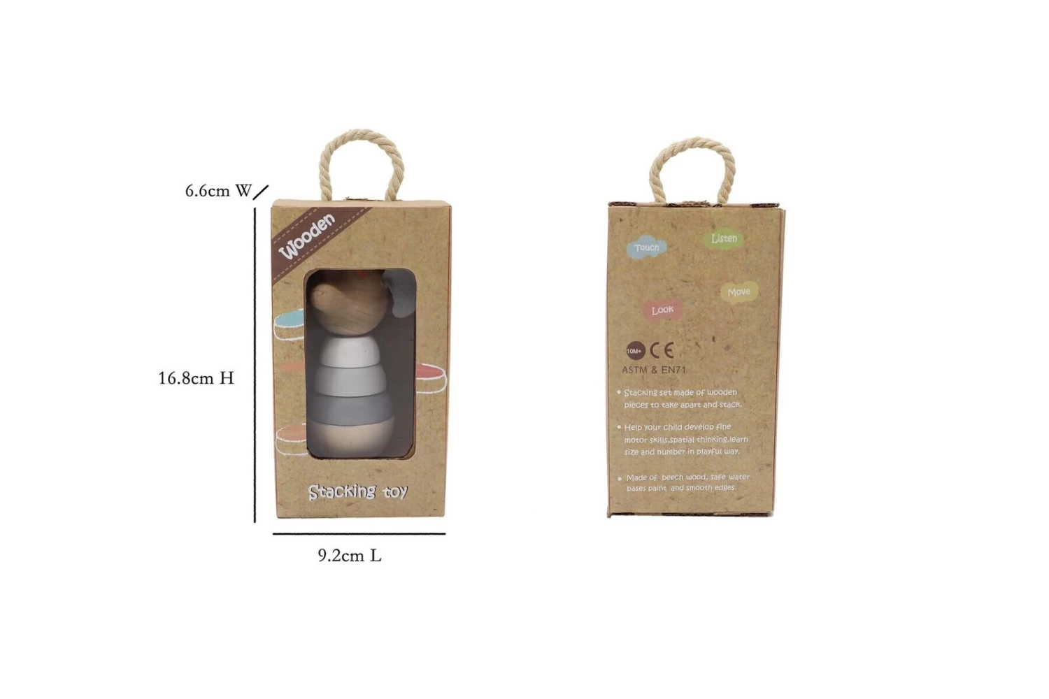 Kaper Kidz Calm & Breezy Stacking Bear - Image 3