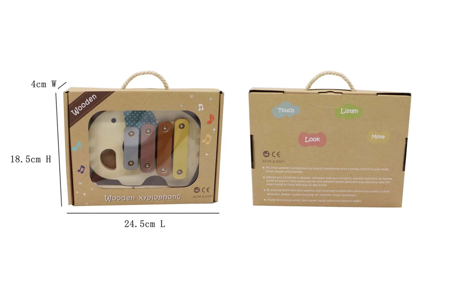 Calm & Breezy Calm & Breezy Baby Xylophone Car - Image 2