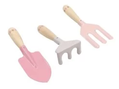 Kaper Kidz Calm & Breezy Kids Garden Tool 3Pcs Set Pink