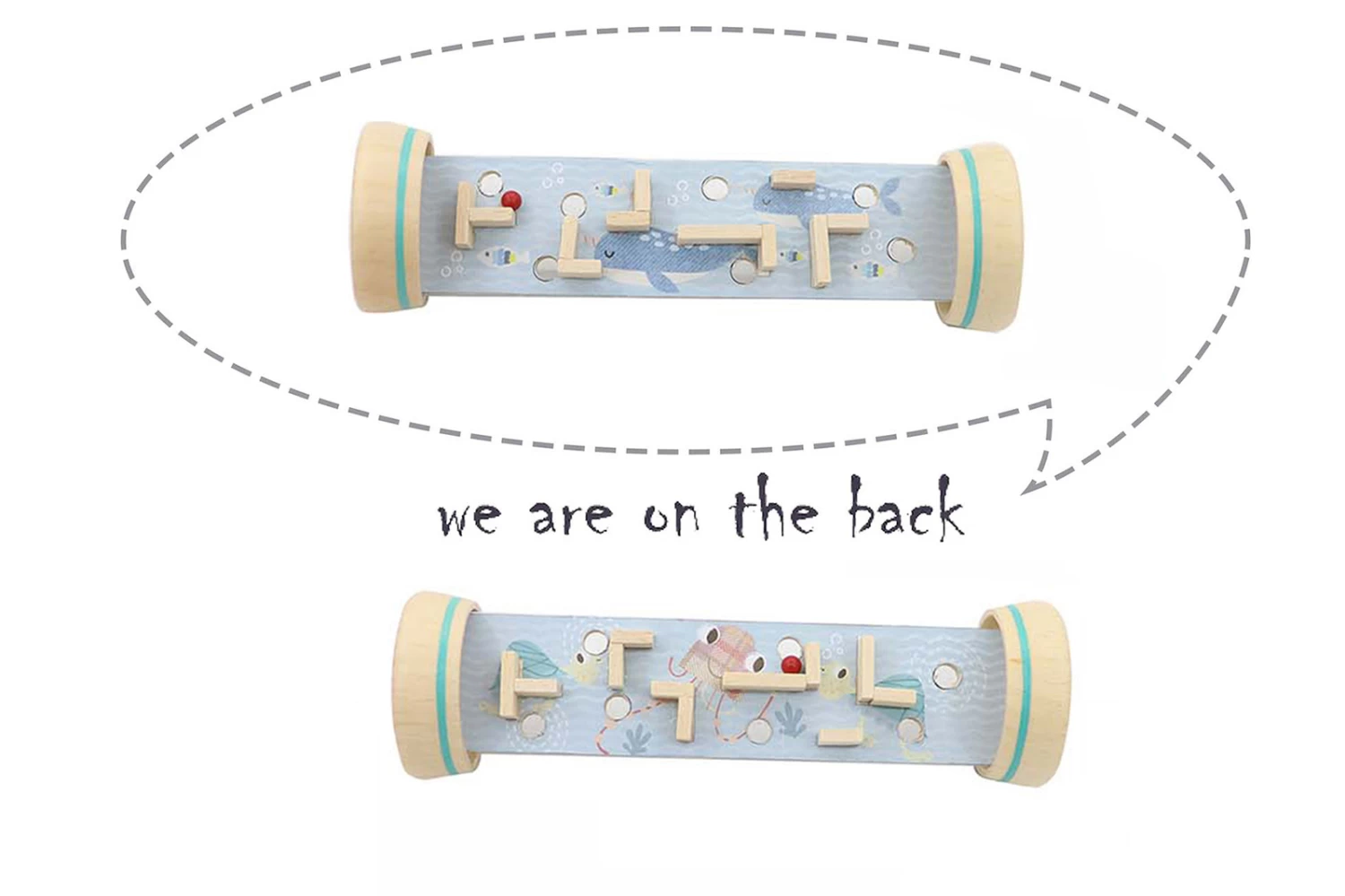 Kaper Kidz Ocean Labyrinth In Tube Double Sided D3