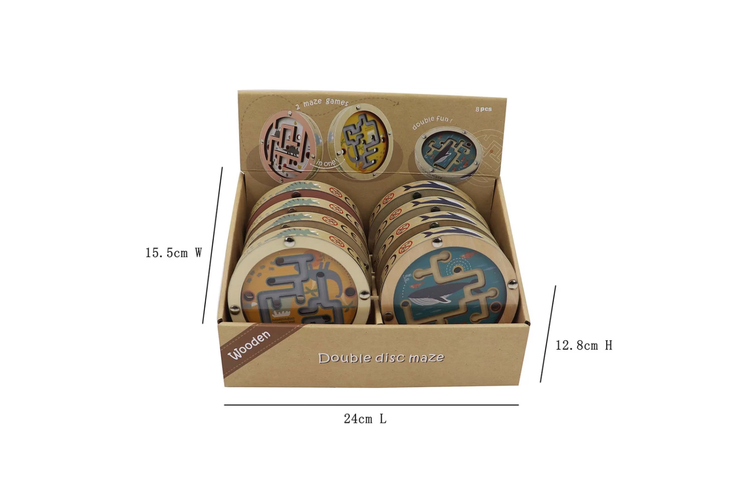 Kaper Kidz Dinosaur Maze In Disc Double Sided - Image 4