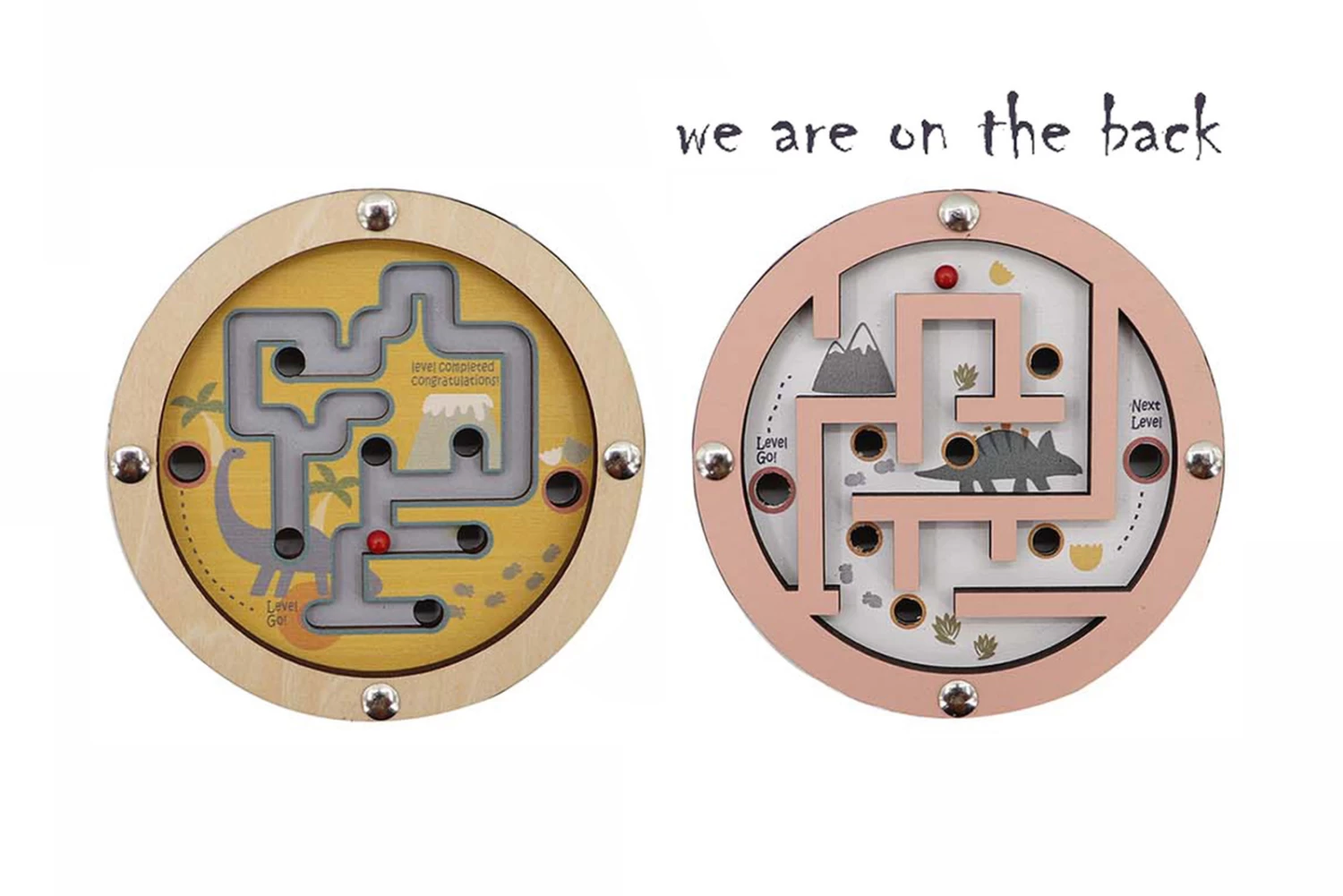 Kaper Kidz Dinosaur Maze In Disc Double Sided