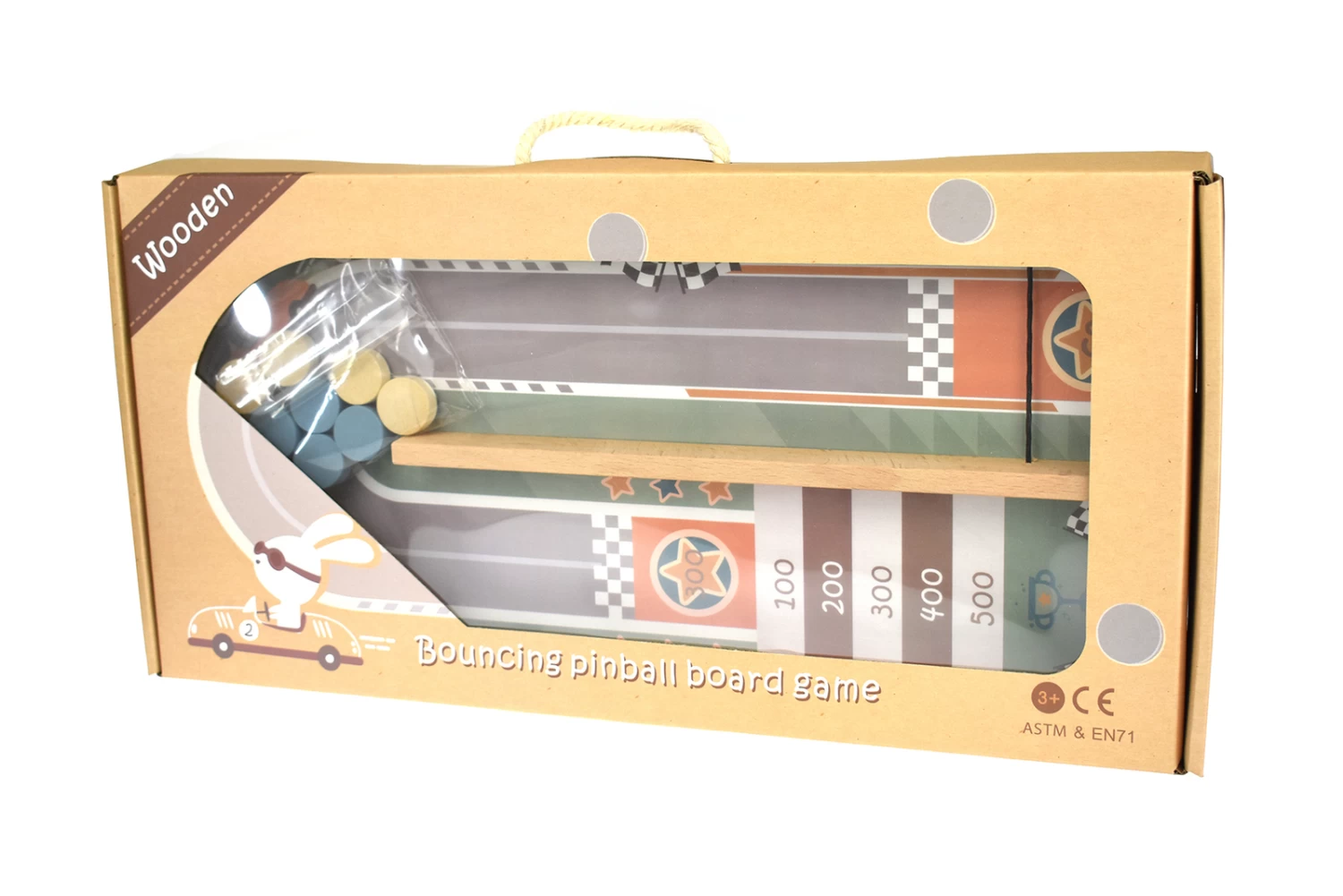 Kaper Kidz Wooden Sling Pinball Game - Image 4
