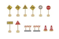 Kaper Kidz Wooden Construction Road Sign