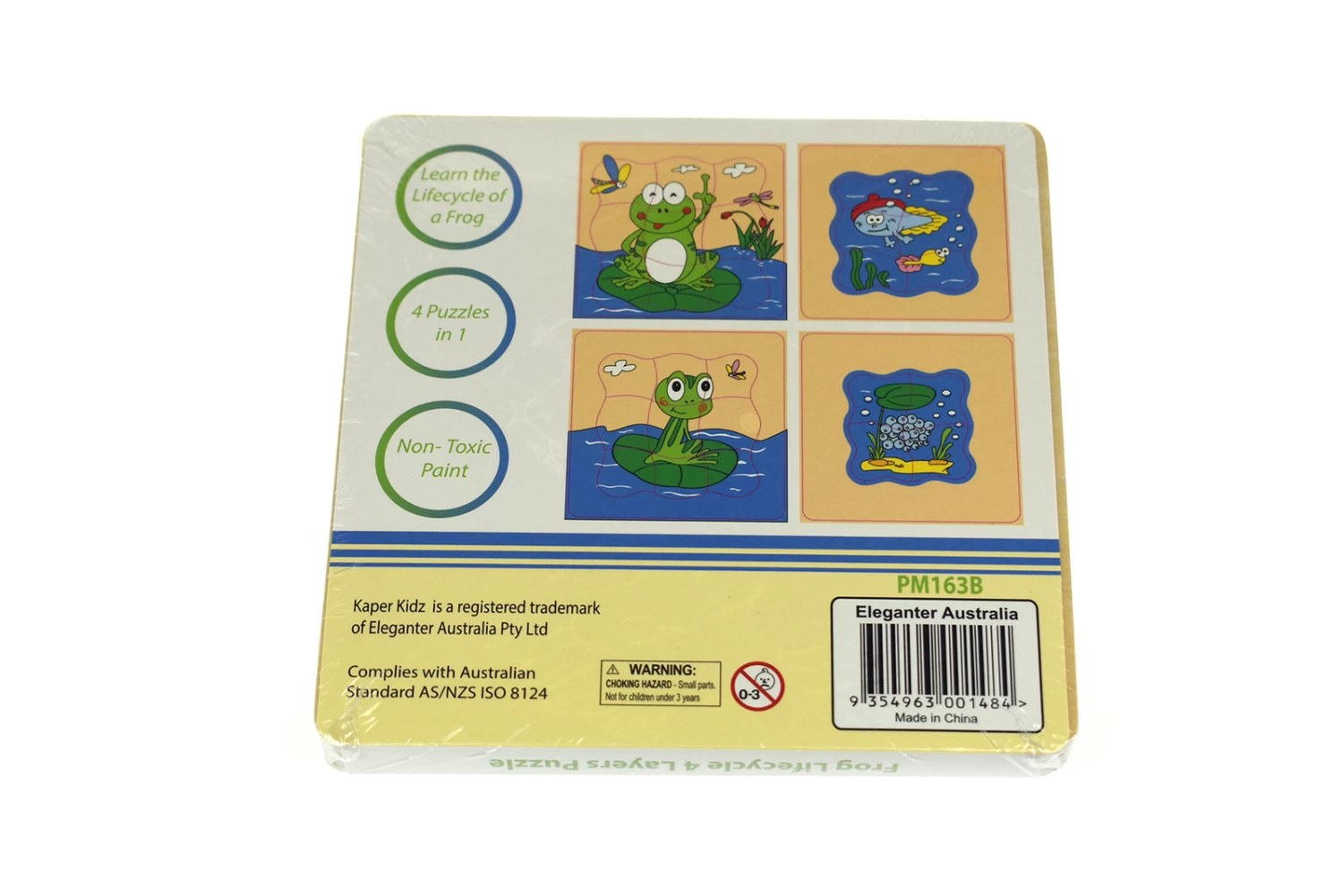 Kaper Kidz Frog Lifecycle 4 Layers Puzzle - Image 4