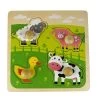 Kaper Kidz Farm Animal Large Peg Puzzle