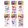 Tattot Temporary Tattoo Set Of 6 Butterfly & Flower