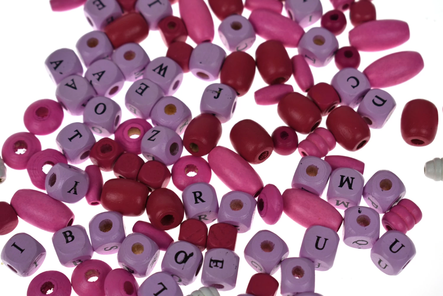 Kaper Kidz Yum Yum Diy Alphabet Bead Pink Sugar Berry Craft Kit - Image 4