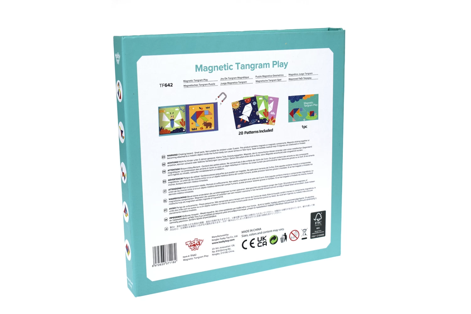 Tooky Toy Magnetic Tangram Play - Image 5
