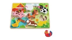 Tooky Toy Chunky Puzzle - Farm