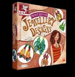 Paper Quilling Jewellery Craft Kit