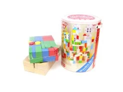 Tooky Toy 100Pcs Wooden Block