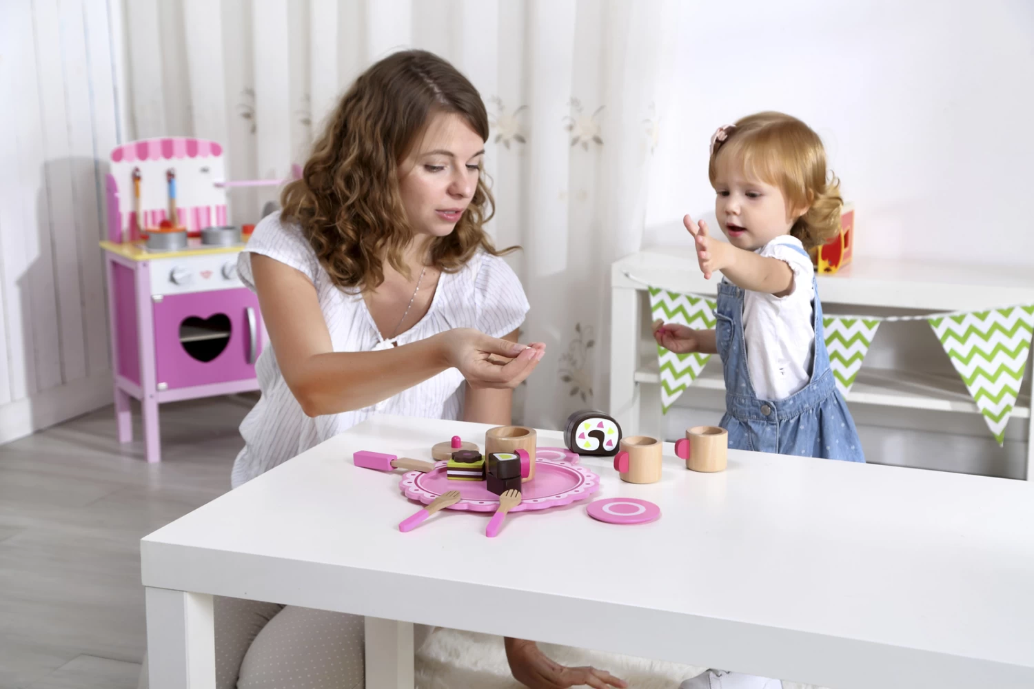 Afternoon Wooden Tea Set - Image 4