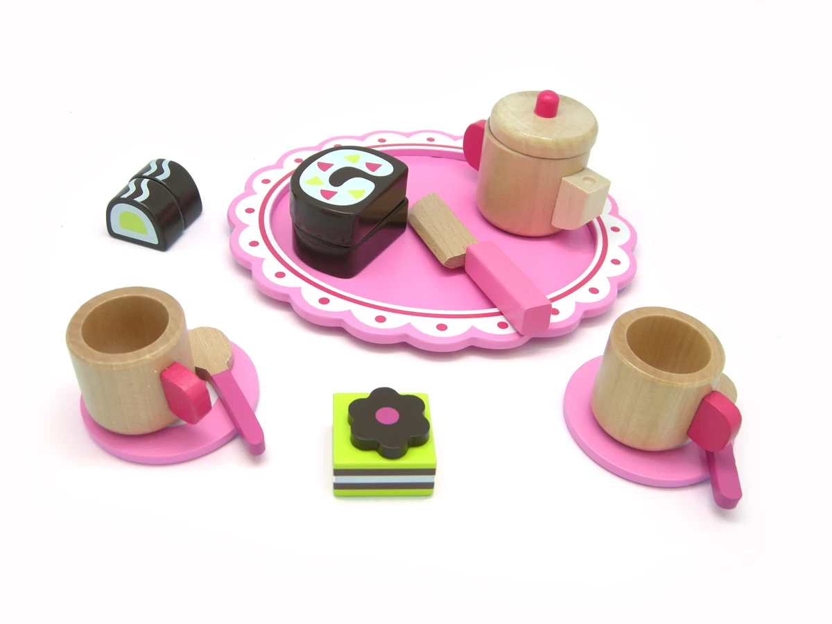 Afternoon Wooden Tea Set