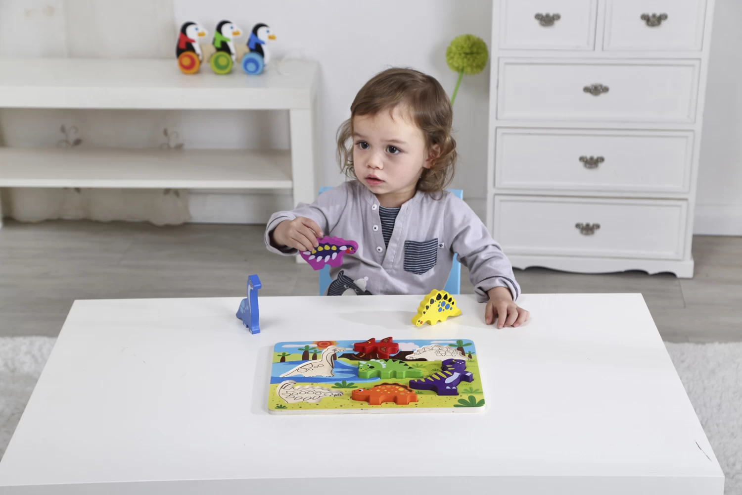 Chunky Puzzle Dinosaur - Image 3