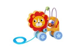 Beads Pull Along-Lion