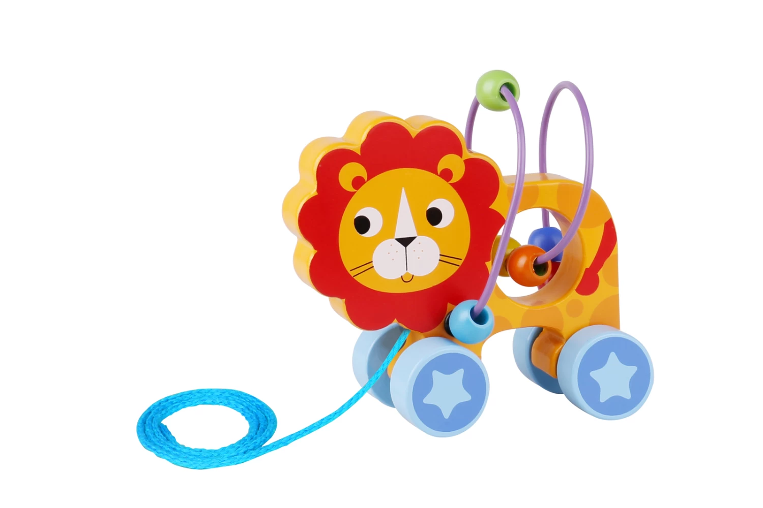 Beads Pull Along-Lion