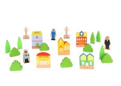 Tooky Toy Town Play Set
