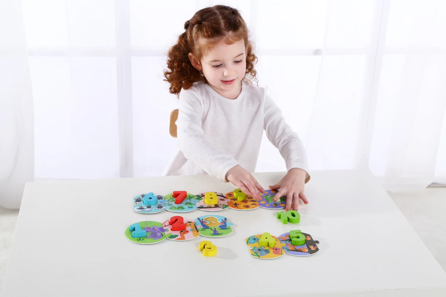 Tooky Toy Number Puzzle In Carry Box - Image 5