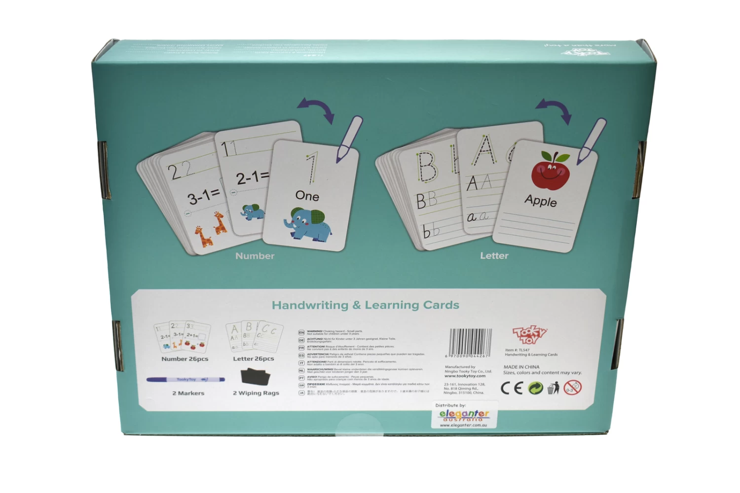 Tooky Toy Handwriting & Learning Cards - Image 3