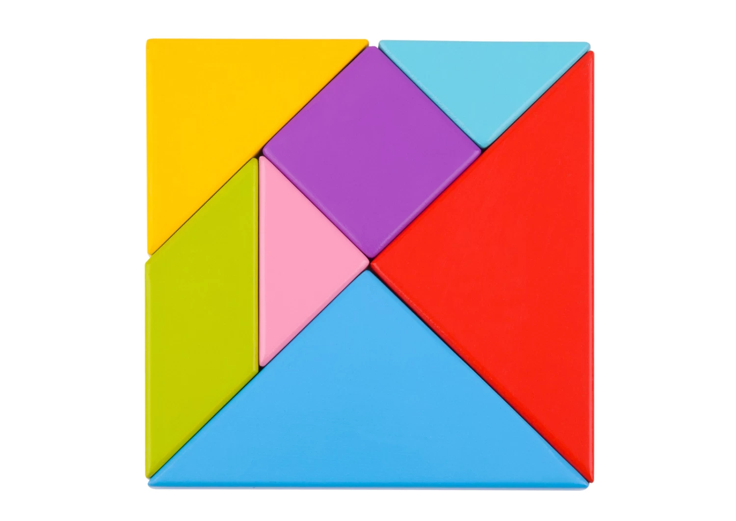 Tooky Toy Tangram Play Set - Image 2